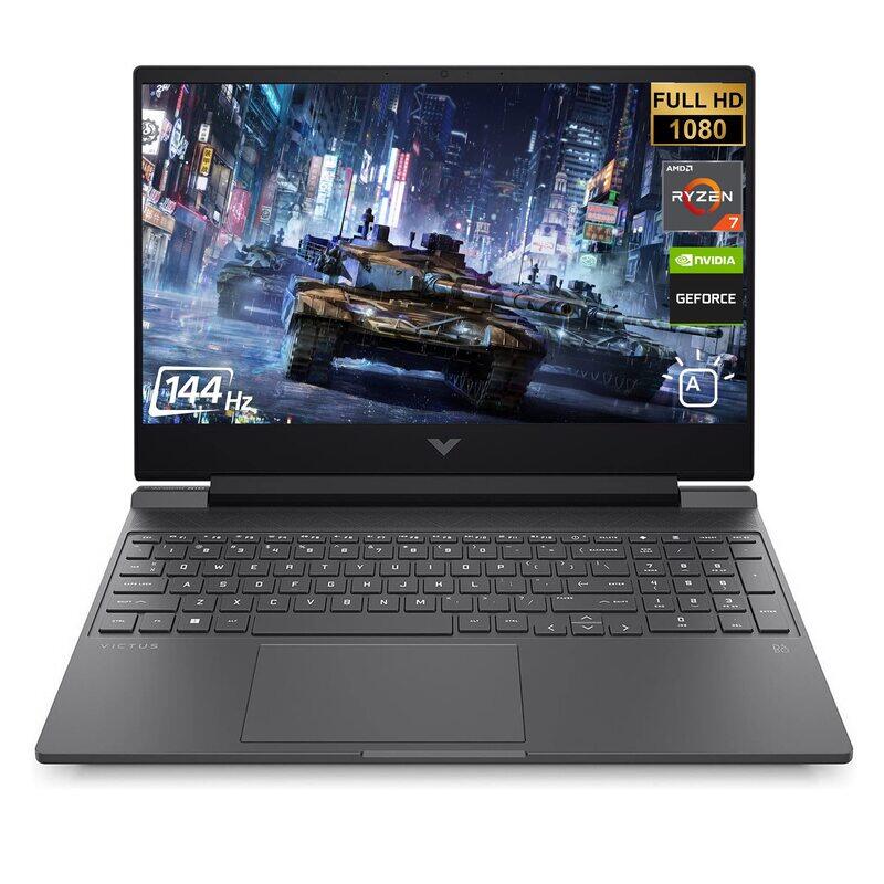 

HP Victus Gaming Laptop, 15.6" Full HD IPS Display, AMD Ryzen 7 5800H 144Hz, 1TB SSD, 32GB RAM, NVIDIA GeForce RTX 3050 Ti , EN KB, Windows 11 Home, B