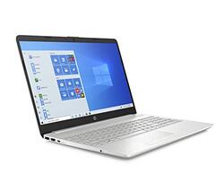 HP 15 DW2030NE Laptop, 15" FHD Display, Intel Core i7 1065G7 10th Gen, 1TB HDD + 128GB SSD, 8GB RAM, NVIDIA GeForce MX330 2GB Graphics, EN-AR KB, Win 10 Home, 3M410EA, Silver
