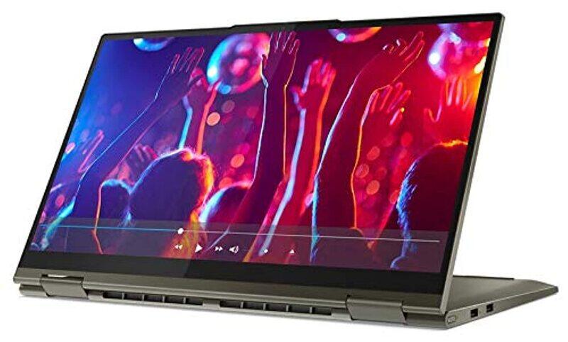 

Lenovo Yoga 7 2 in 1 Laptop, 15.6" Full HD Display, Intel Core i7-1165G7, 512GB SSD, 12GB DDR4 RAM, Intel Iris Xe Graphics, Eng Keyboard, Win10, Dark