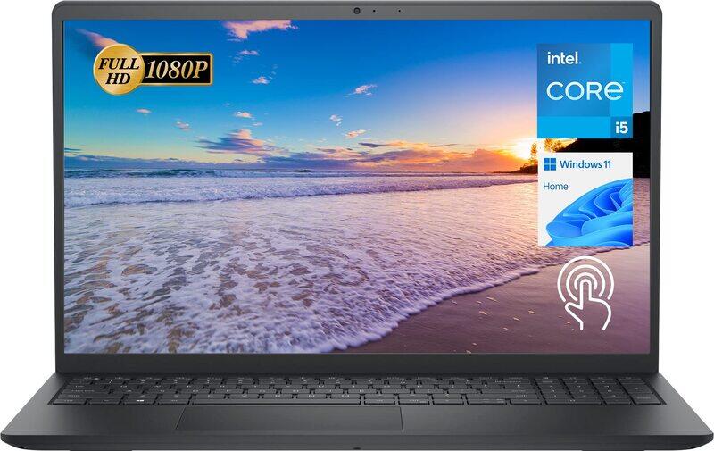 

DELL Newest Inspiron 15 3511 Touch Screen Laptop, 15.6" Full HD Display, Intel Core i5-1035G1, 1TB PCIe NVMe M.2 SSD, 16GB RAM, SD Card Reader, Black