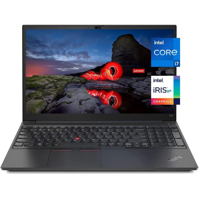 

Lenovo ThinkPad E15 Business Laptop, 15.6" Full HD Display, Intel Core i7 11th Gen, 1TB SSD, 32GB DDR4 RAM, Intel Iris Xe Graphics Card, EN KB, Window