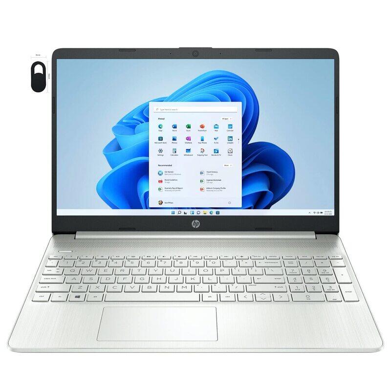 

HP 2022 Laptop, 15.6" FHD Display, AMD Ryzen 5 5500U, 1TB SSD, 16GB RAM, Integrated Graphic Card, EN KB, Windows 11 Home, Silver