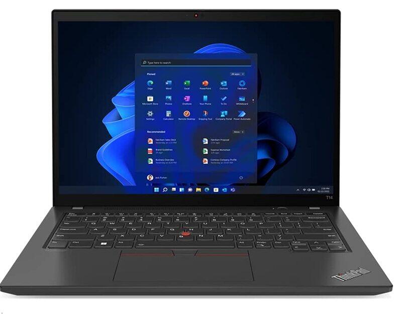 

Lenovo ThinkPad T14 Gen 3 2023 Business Laptop, 14" FHD Touch Display, Intel Core i7-1255U 12th Gen 1.7GHz, 2TB SSD, 32GB RAM, Intel Iris Xe Graphics,