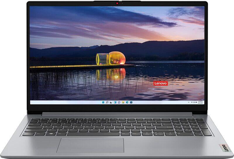 

Lenovo Laptop, 15.6 Inch FHD Display, Core i3 11th Generation, 256GB SSD, 8GB RAM, Intel Graphic Card, 2022, Grey