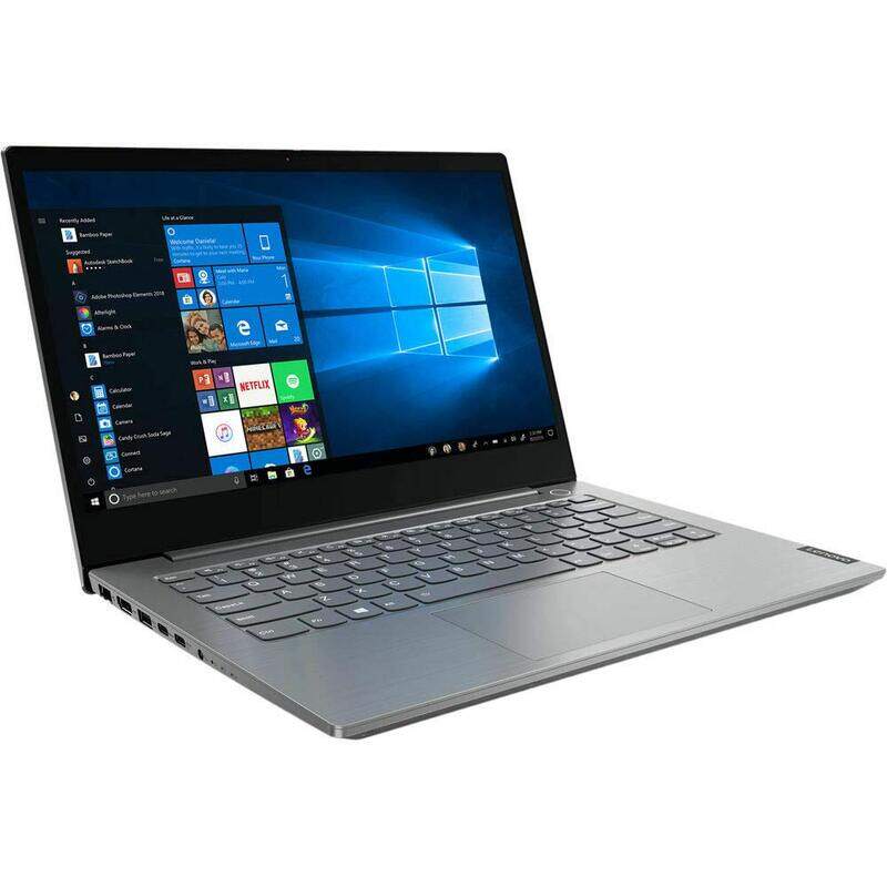 

Lenovo ThinkBook 14-IIL Notebook Laptop, 14" FHD Display, Intel Core i7 1065G7 10th Gen, 512GB SSD, 16GB RAM, Intel Iris Plus Graphics, Win 10 Pro, 20