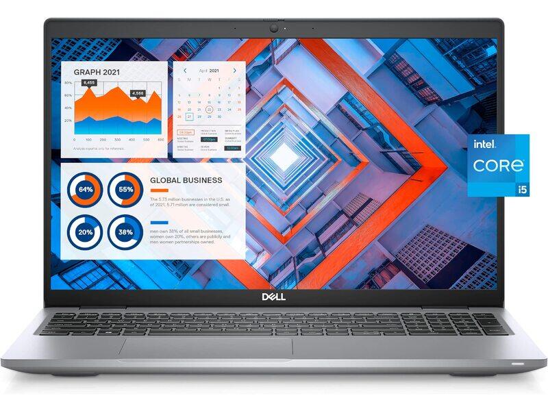 

DELL 2021 Latitude 5520 Business 2021 Laptop, 15.6" FH IPS Anti-Glare Display, Intel Core i5 11th Gen 2.40GHz, 256GB SSD, 8GBRAM, Intel Integrated Iri