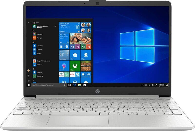 

HP 15-DY2048NR Laptop, 15.6" FHD Display, Intel Core i7 1165G7 11th Gen, 256GB SSD, 8GB RAM, Intel Iris Xe Graphics, EN KB, Win10, Silver