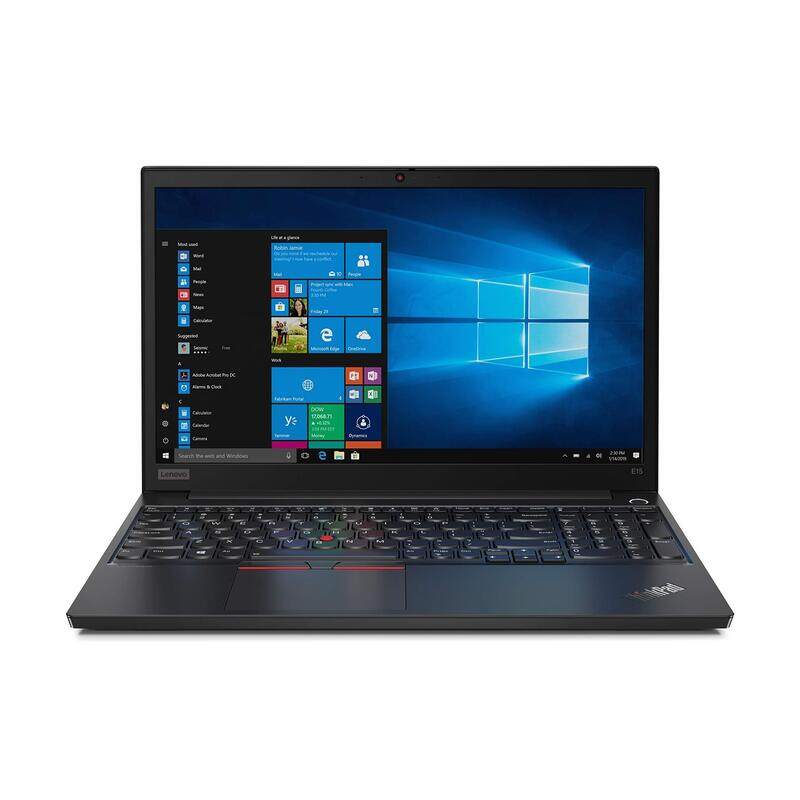 

Lenovo ThinkPad E15 Laptop, 15.6" Display, Intel Core i5 10210U 10th Gen, 1 TB HDD, 8GB RAM, Intel UHD Graphics, Win10 Pro 64-bit, 20RD005GUS, Black