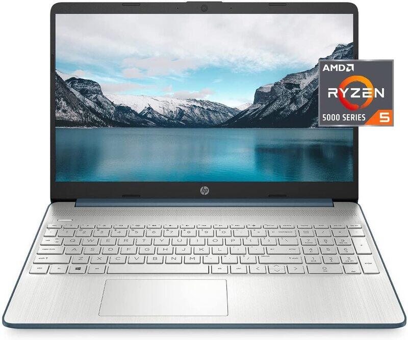 

HP Ultra-Thin and Light Laptop, 15.6" FHD IPS Display, AMD Ryzen 5 5500U ( Beats i7-1065G7) Up to 4.0GHz, 16GB RAM, 512GB SSD, Integrated AMD Radeon G