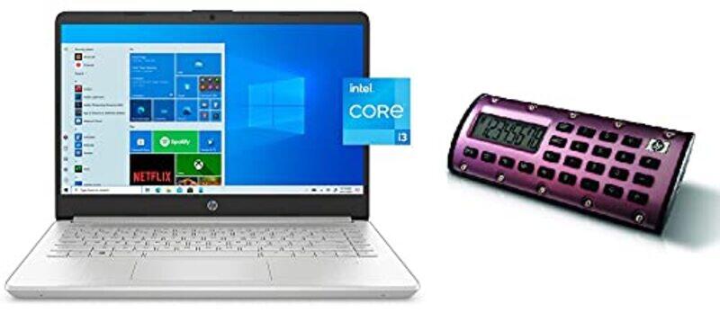 

HP 14 Laptop, 14" Anti Glare 250Nits Display, Intel Core i3 11th Gen Upto 4.1GHz, 1TB SSD, 16GB RAM, Intel Graphic Card EN KB with Touch Bar, 2021, Si