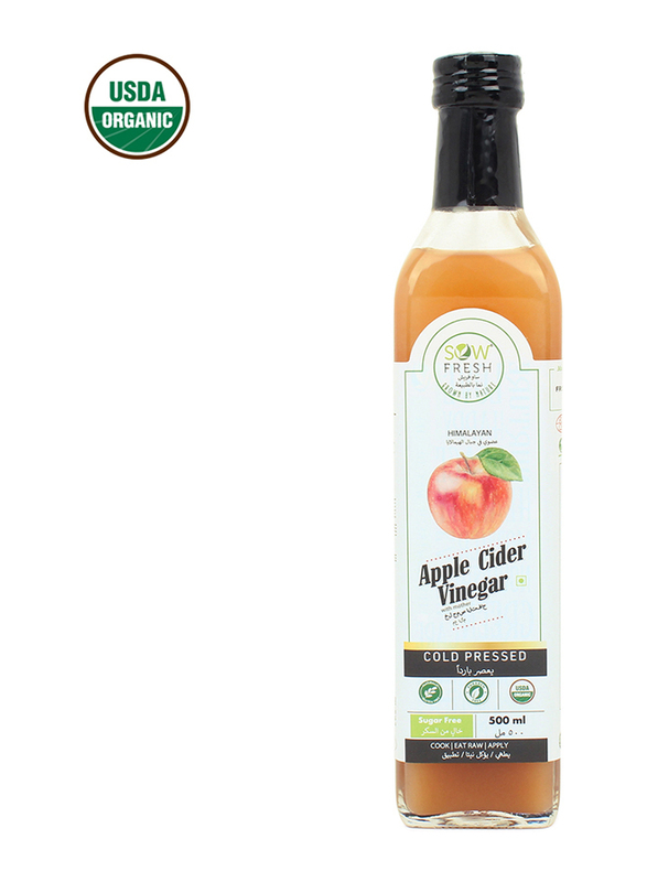 Sow Fresh Organic Apple Cider Vinegar, 250ml