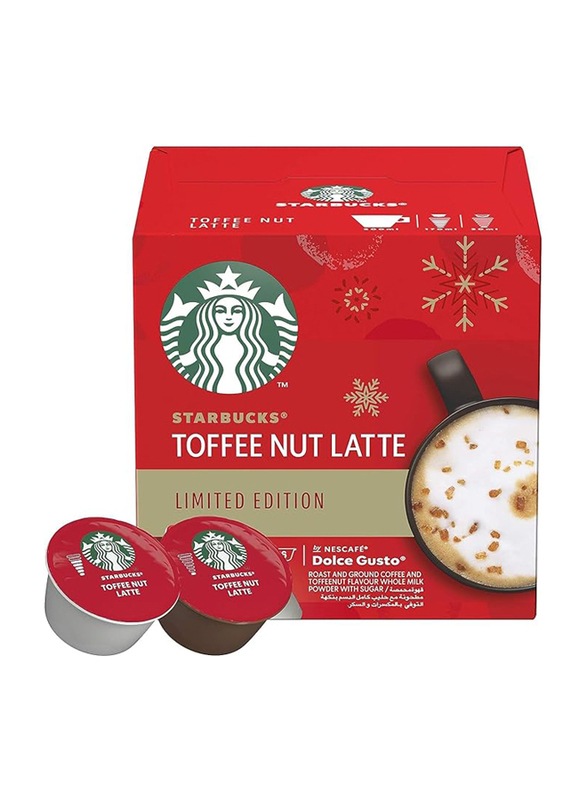 Starbucks Dolce Gusto Toffee Nut, 3 x 127.8g