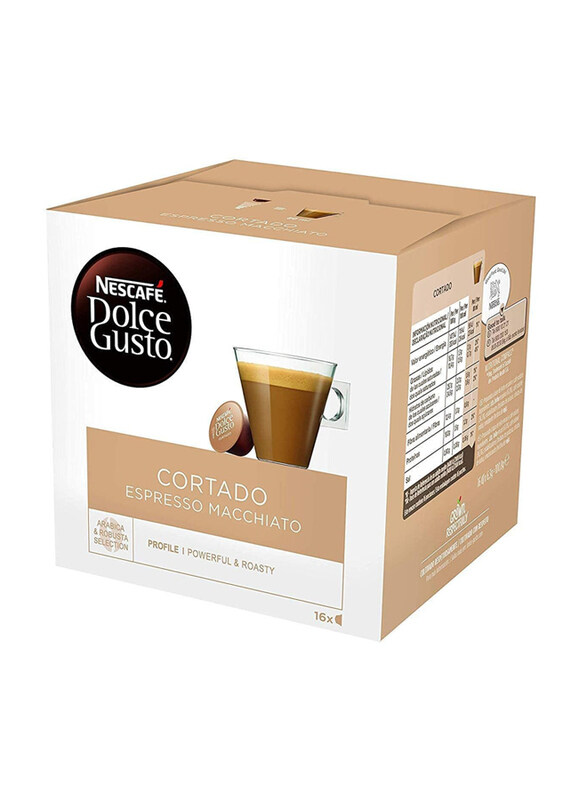 

Nescafe Dolce Gusto Espresso Macchiato Cortado Coffee, 3 x 100.8g