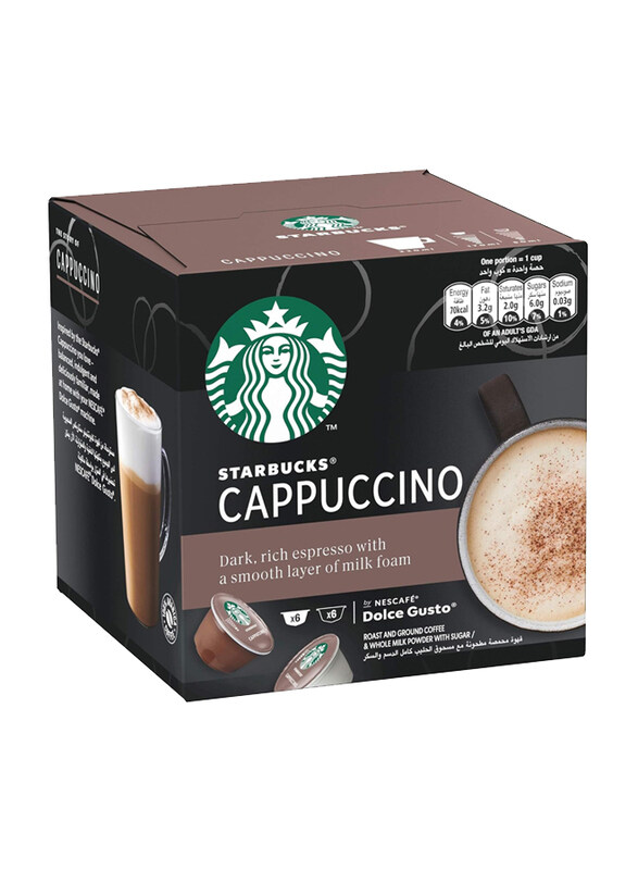 Starbucks Dolce Gusto Cappuccino, 3 x 120g