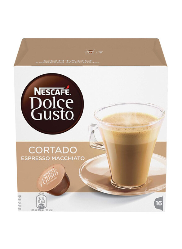 

Nescafe Dolce Gusto Cortado Espresso Coffee, 3 x 100.8g