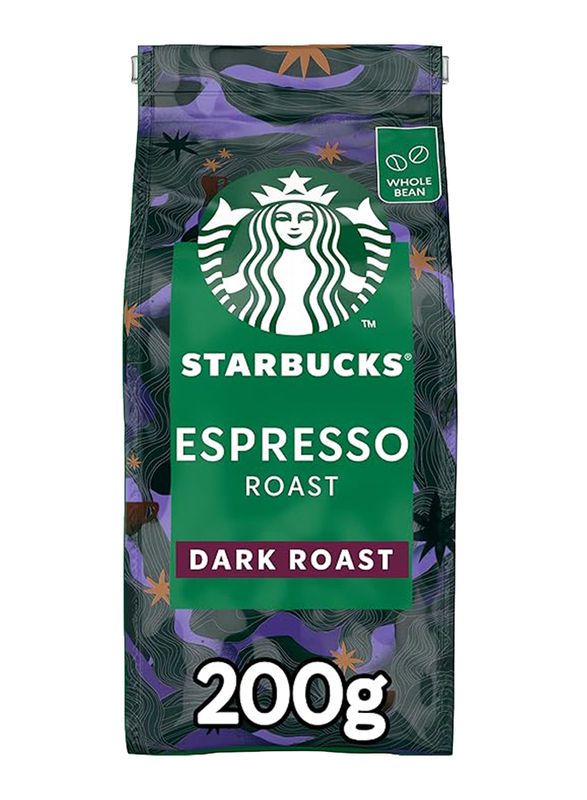 Starbucks Beans Espresso Ground, 6 x 200g