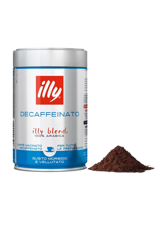 

Illy Decaf Ground Coffee, 12 x 250g