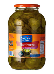 American Garden Hamburger Cucumber Slices Dill Flavoured, 6 x 68oz