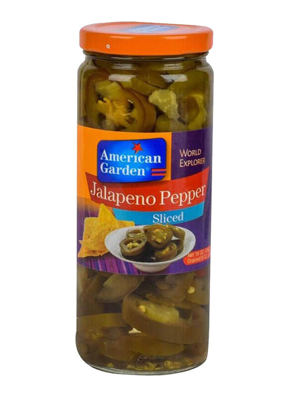 

American Garden Sliced Jalapeno Pepper, 12 x 16oz