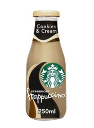 Starbucks Frappuccino Cookies & Cream Glass, 8 x 250ml