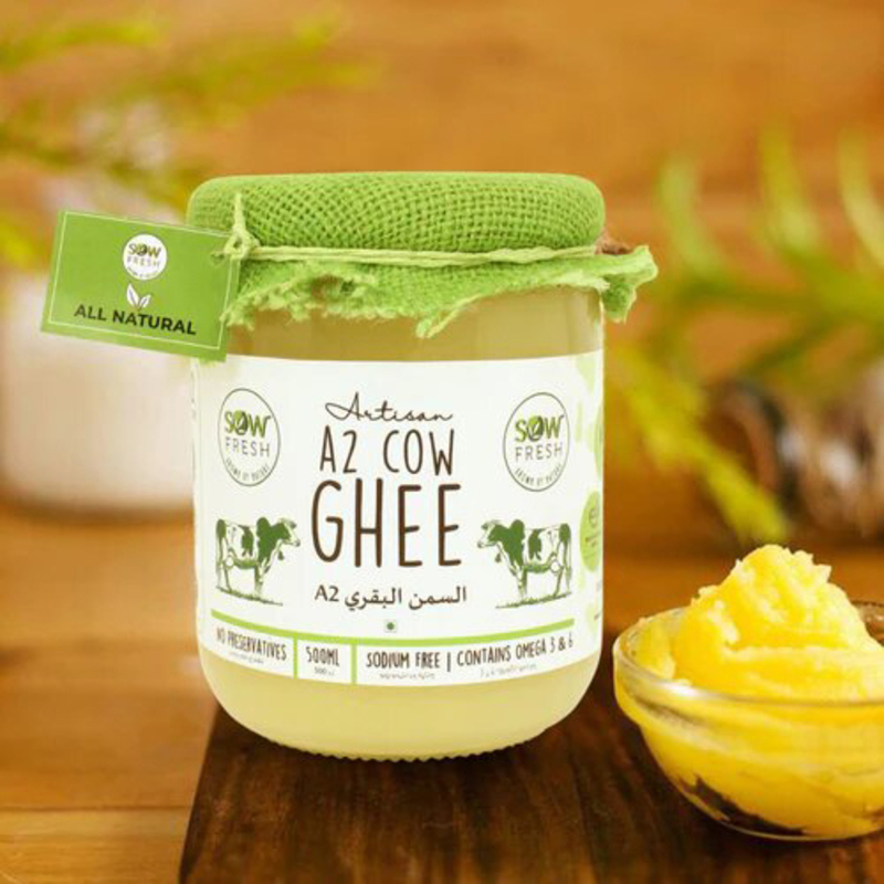 Sow Fresh A2 Desi Cow Ghee, 500ml