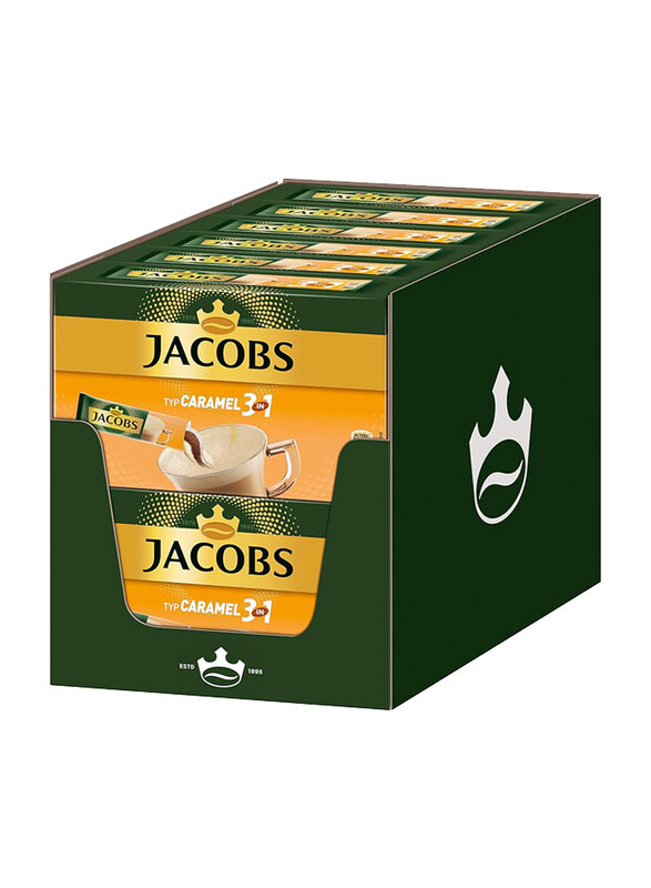 

Jacobs Caramel Latte 3 in 1 Instant Coffee, 12 x 10 x 169g