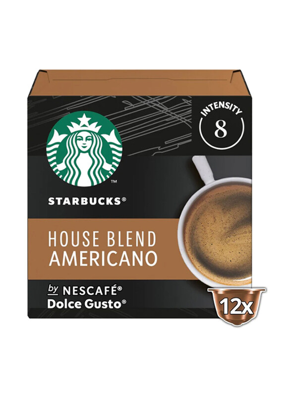 

Starbucks Dolce Gusto House Blend, 3 x 102g