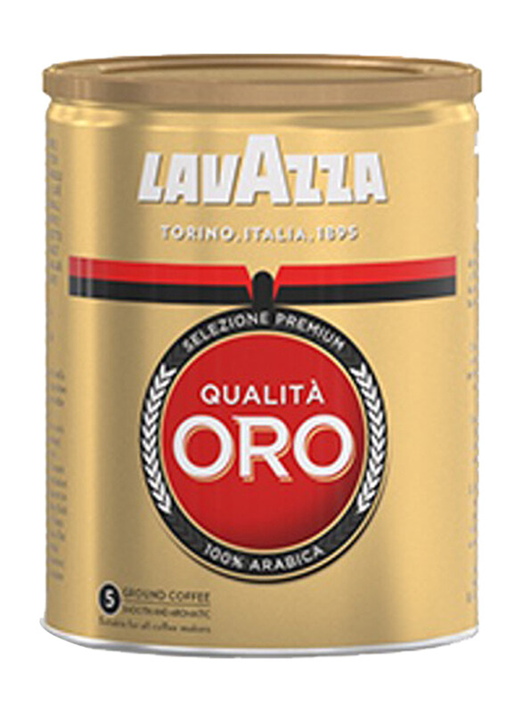 

Lavazza Qualita Oro Coffee Powder In Tin, 12 x 250g