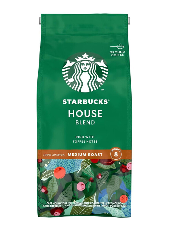 

Starbucks Beans Ground Medium House Blend, 6 x 200g