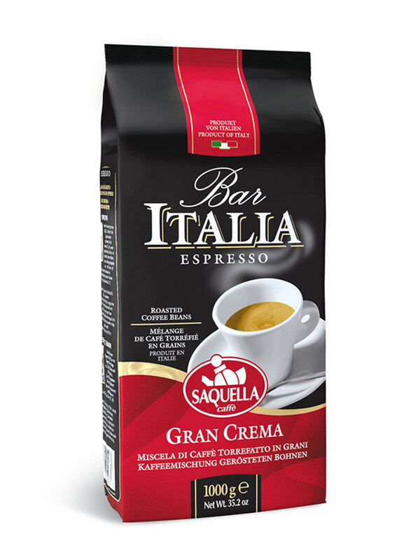 

Saquella Bar Italia Gran Crema Whole Beans, 1000g