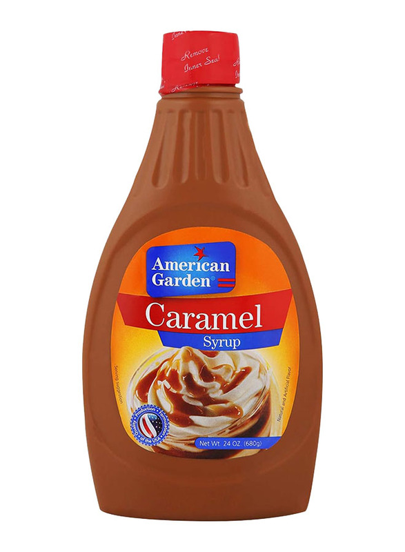 American Garden Caramel Syrup, 12 x 24oz