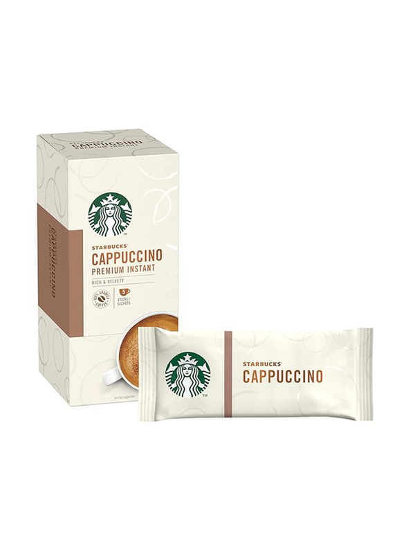 Starbucks White Sachets Cappuccino, 6 x 70g