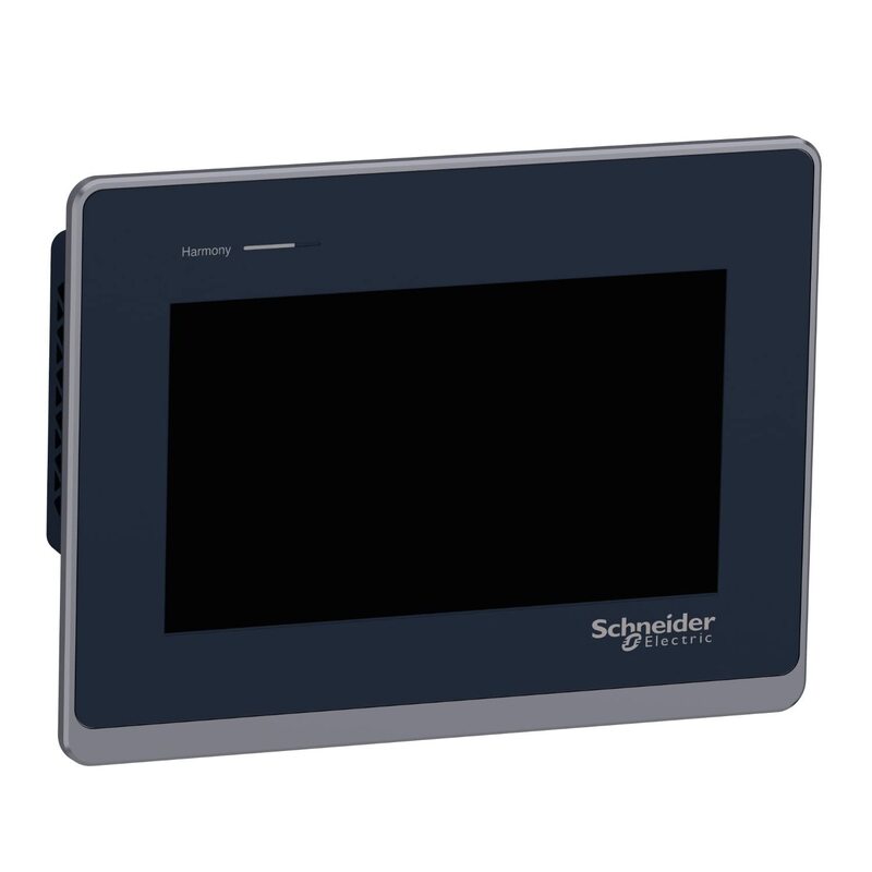 Schneider HMI Harmony STU STO Touch Panel Screen Display, HMIST6400, Navy Blue