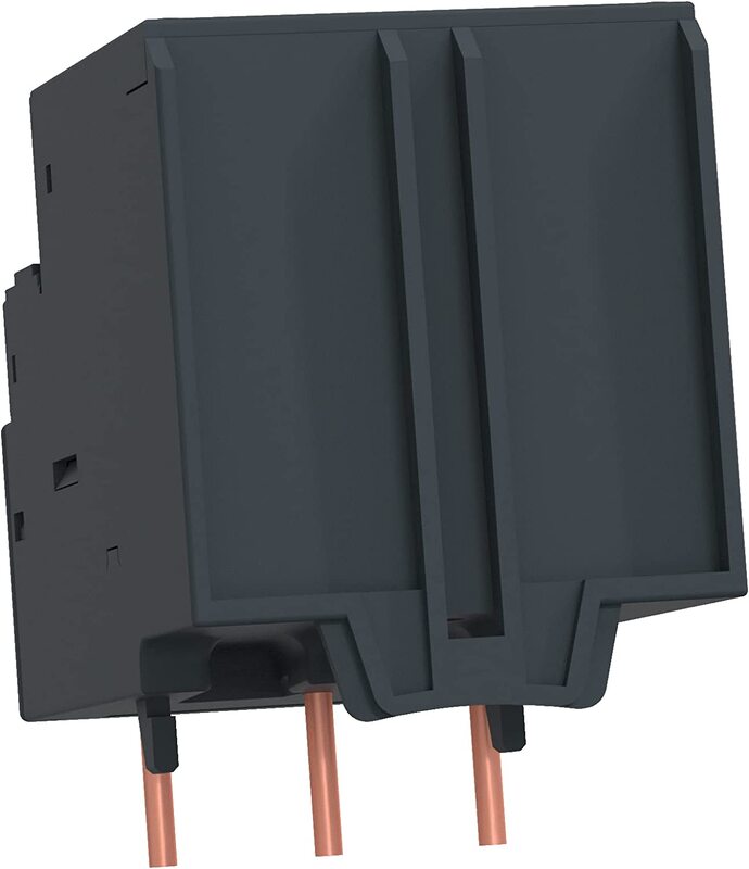 Schneider Electric TeSys Series 0.4 to 0.63 A LRD04 Thermal Relay Electric Contactor, 7.7 x 8.8 x 4.9cm, Black