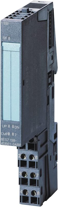Siemens PLC S7 1200 Logic Compact PLC Smart Relays, 6ES7138-4DF11-0AB0, Grey