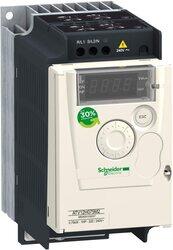 Schneider VFD Altivar 12 Variable Speed Drive, ATV12H075M2, Black