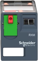 Schneider Miniature Relay, RXM2AB1B7, Black