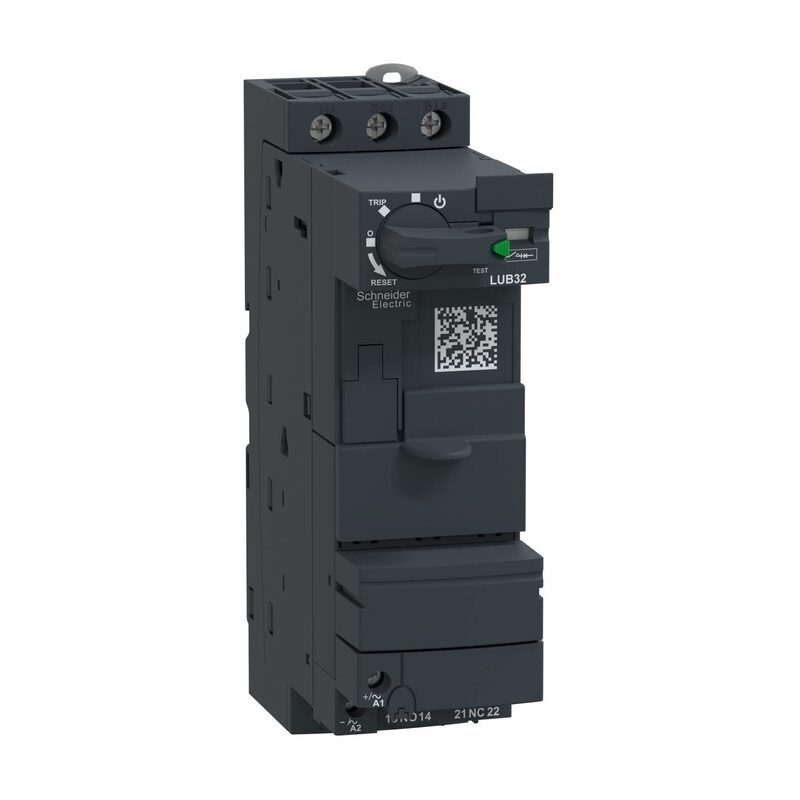 Schneider Electric Power Base, TeSys U, 3P, 32A/690V, Black