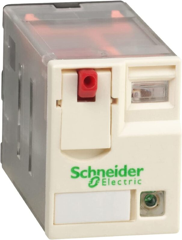 Schneider Miniature Relay, RXM4AB2B7, Black