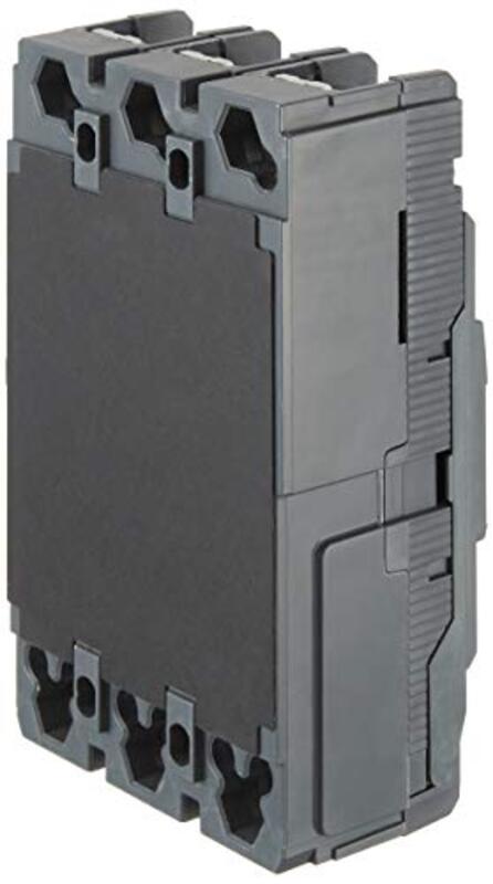 Schneider Electric EZC250H TMD 125A 3 Poles 3d EasyPact Circuit Breaker, EZC250H3125, Grey