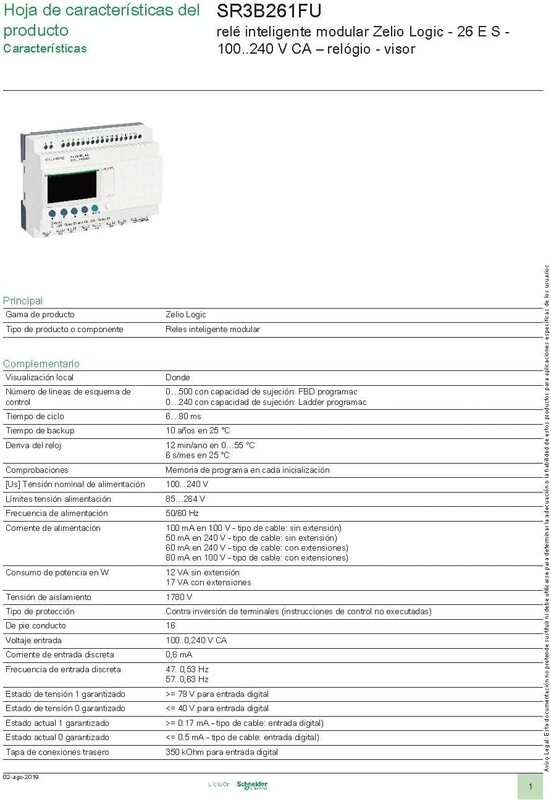 Schneider Controllers Zelio, White