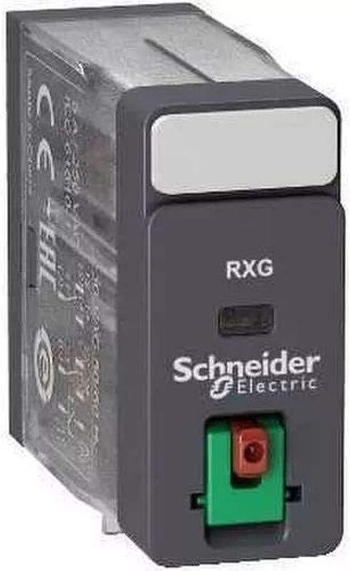 Schneider 2CO 5A Relay, RXG21B7, Black