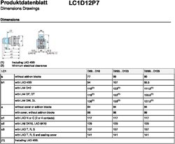 Schneider Electric LC1D12P7 440 V AC Coil TeSys Breaker Contactor, 11.2 x 9.2 x 5cm, Black