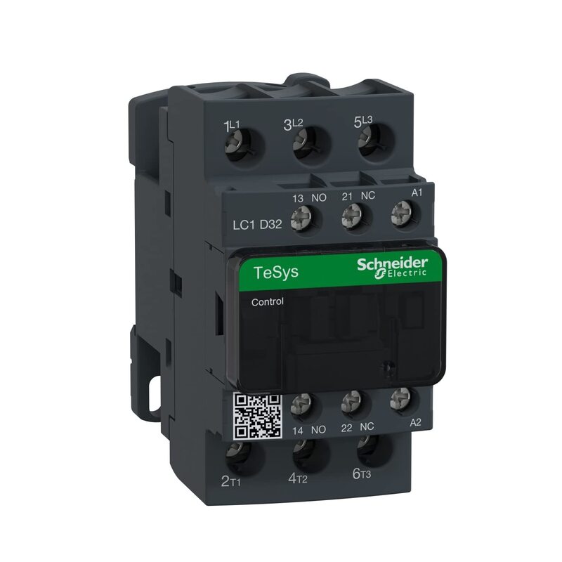 

Schneider Electric TeSys D Contactor Breaker, 3P (3 NO) AC-3 440V, 32A, 220 V AC Coil, LC1D32M7, Black