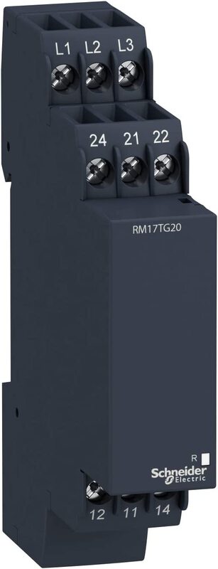 

Schneider Modular 3 Phase Supply Control Relay, RM17TG20, Black