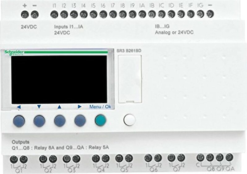 Schneider Controllers Zelio, White