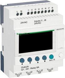 Schneider Electric SR2B121B Sr 12 I O 24 Vac Output Relay, 10 x 9 x 6.8cm, White