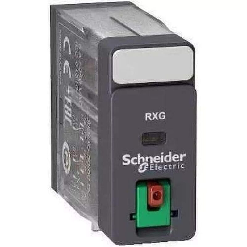 

Schneider 2Co 5A Relay LTB-Led 230VAC Plug, RXG21P7, Black