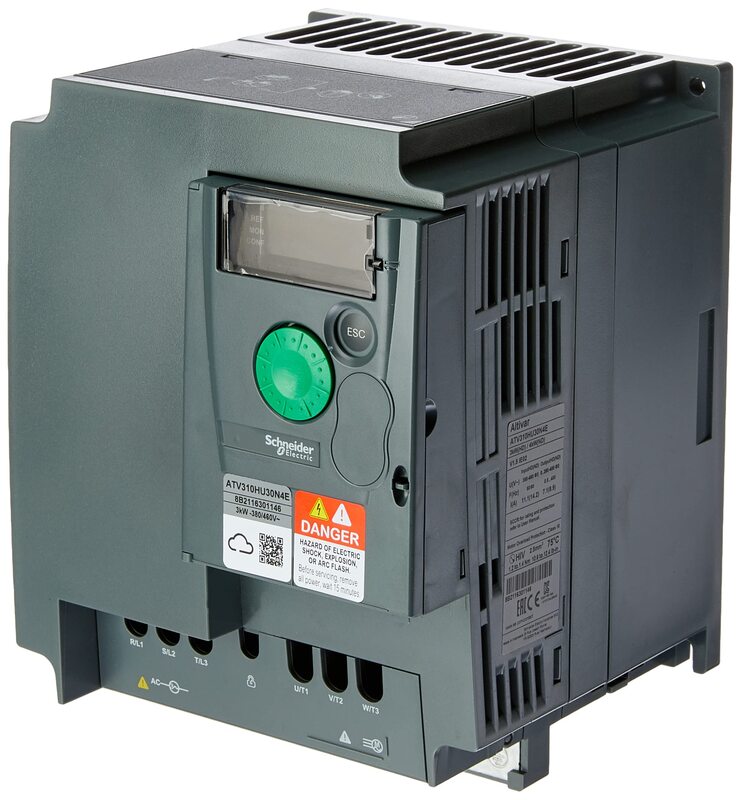 Schneider Electric VFD Altivar 310 Variable Speed Drive, ATV310HU30N4E, Grey