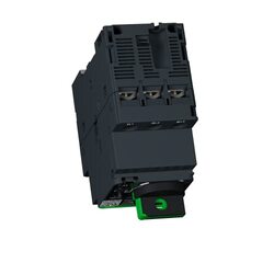 Schneider Electric TeSys Deca Motor Circuit Breaker with Thermal Magnetic & Screw Clamp Terminals, TeSys GV2, 4-6.3A, GV2P10, Black